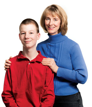 “He was not ready academically or emotionally,” says Amy Ayre, whose son, Micah, waited an extra year and entered kindergarten at age 6. Micah is now in eighth grade at George Mason High School  in Falls Church. Photo by Erick Gibson